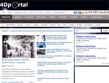 Tablet Screenshot of 4dportal.com